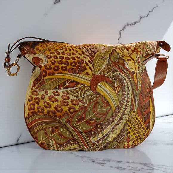 Salvatore Ferragamo Jungle Leopard Shoulder Bag - Picture 2 of 16